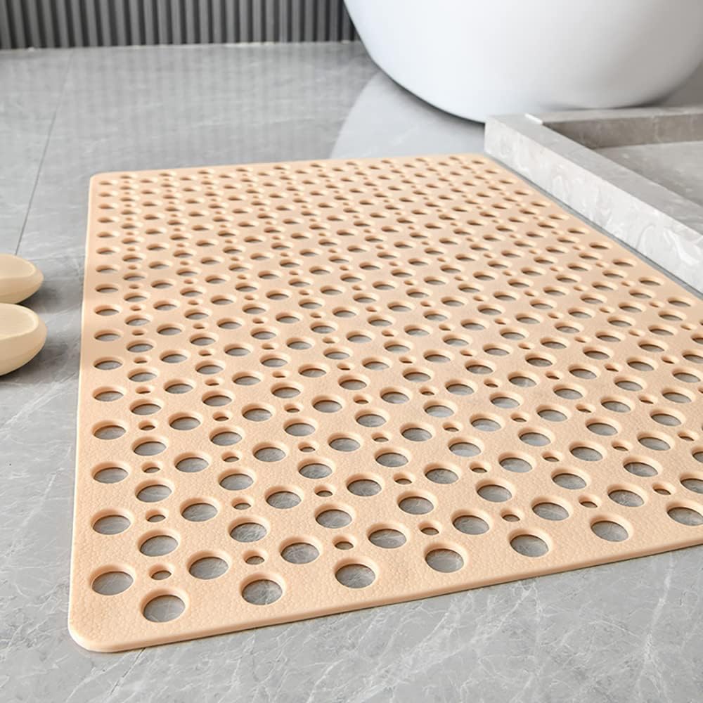 Secure and Quick-Dry Bath Mat with Superior Grip and Drainage