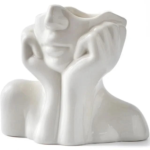 Artistic Ceramic Vase for Striking Home Decor
