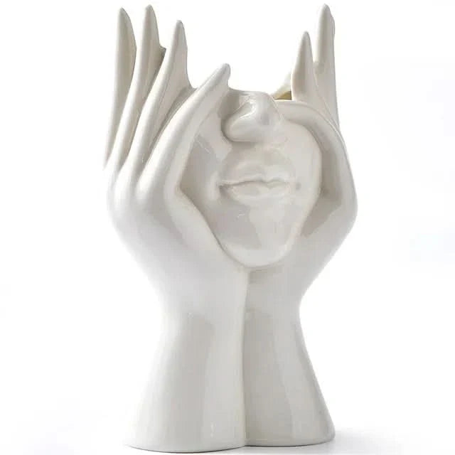 Artistic Ceramic Vase for Striking Home Decor