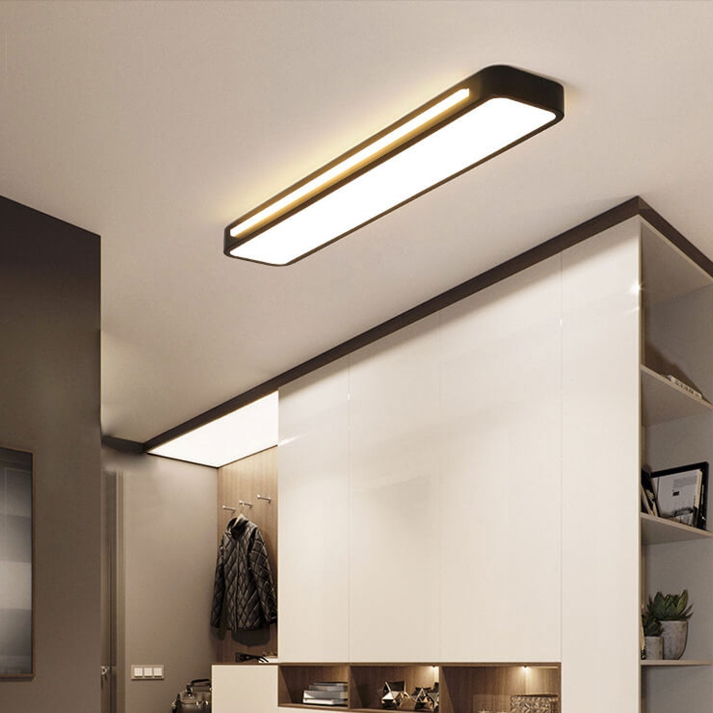 LuxeBright | Contemporary LED Ceiling Light Fixture