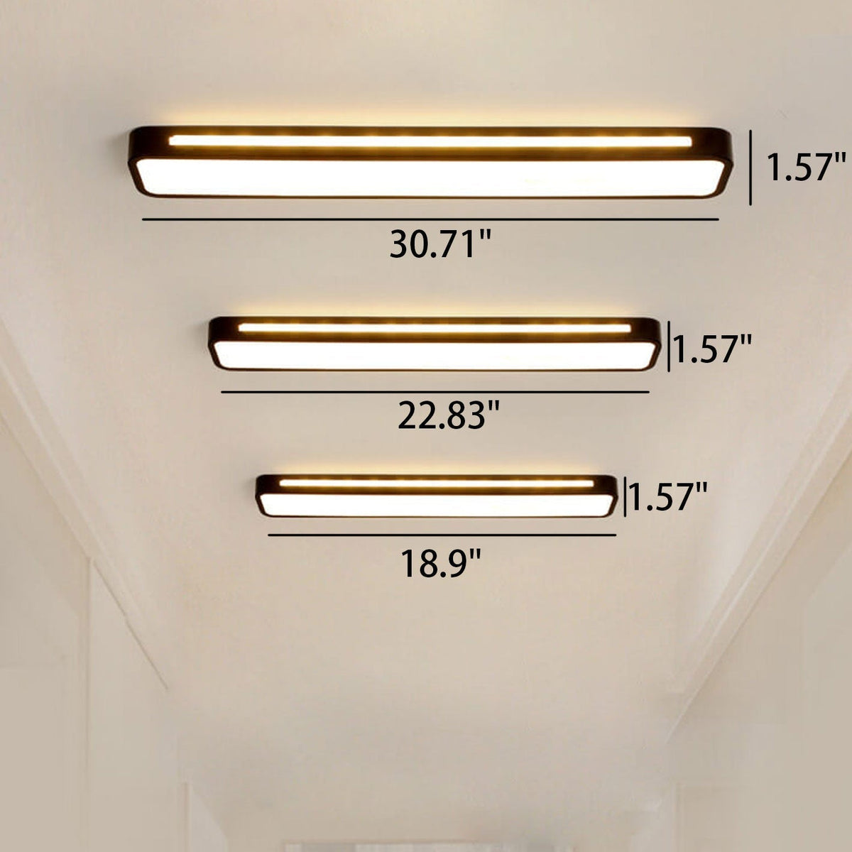 LuxeBright | Contemporary LED Ceiling Light Fixture
