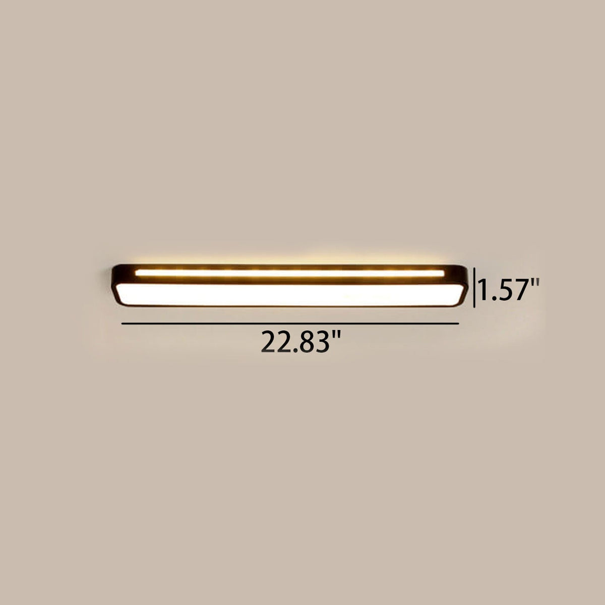 LuxeBright | Contemporary LED Ceiling Light Fixture