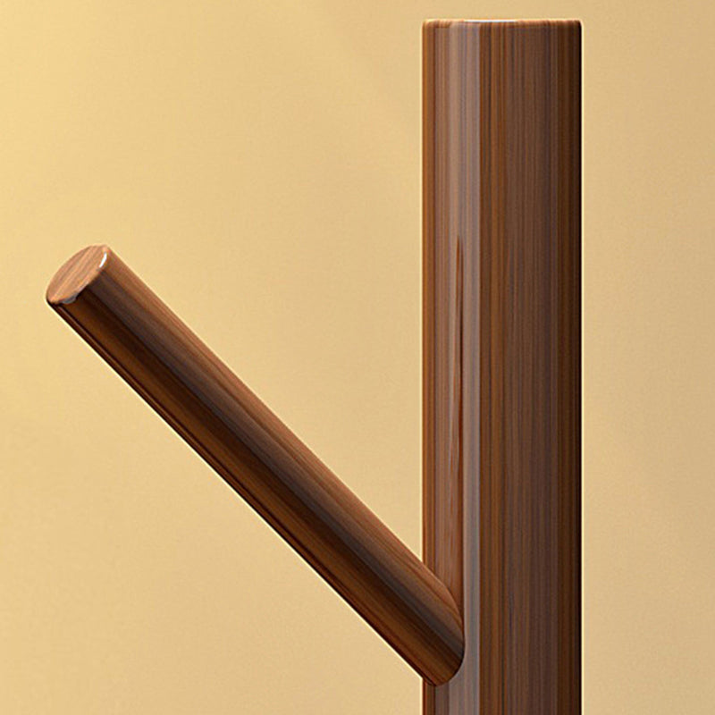 EcoChic | Stylish Solid Pine Rotating Hall Tree Stand