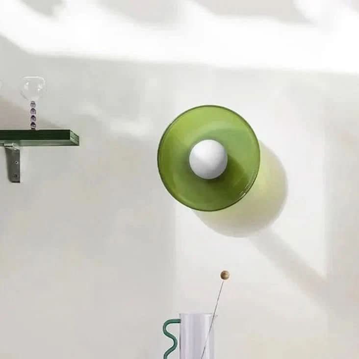 Elegant Glass Flush Mount Ceiling Fixture for Soft Lighting