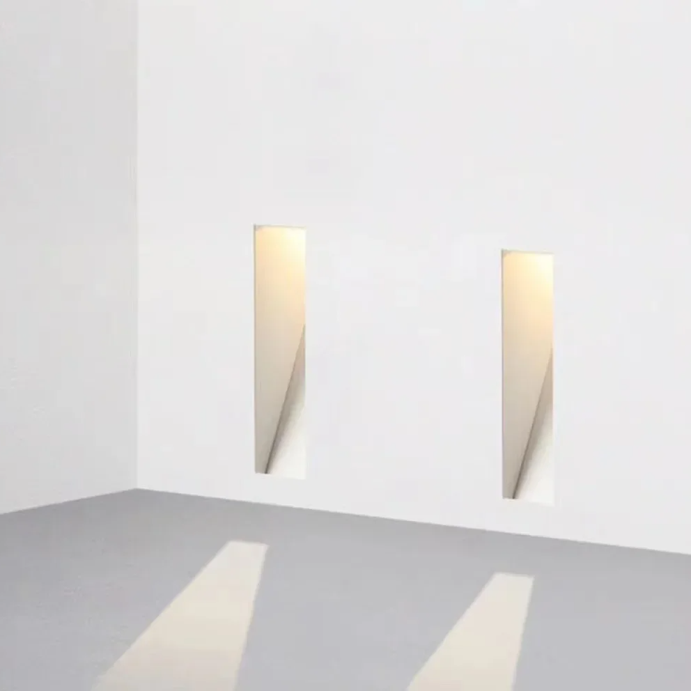 Smart Motion-Activated Recessed LED Wall Fixture
