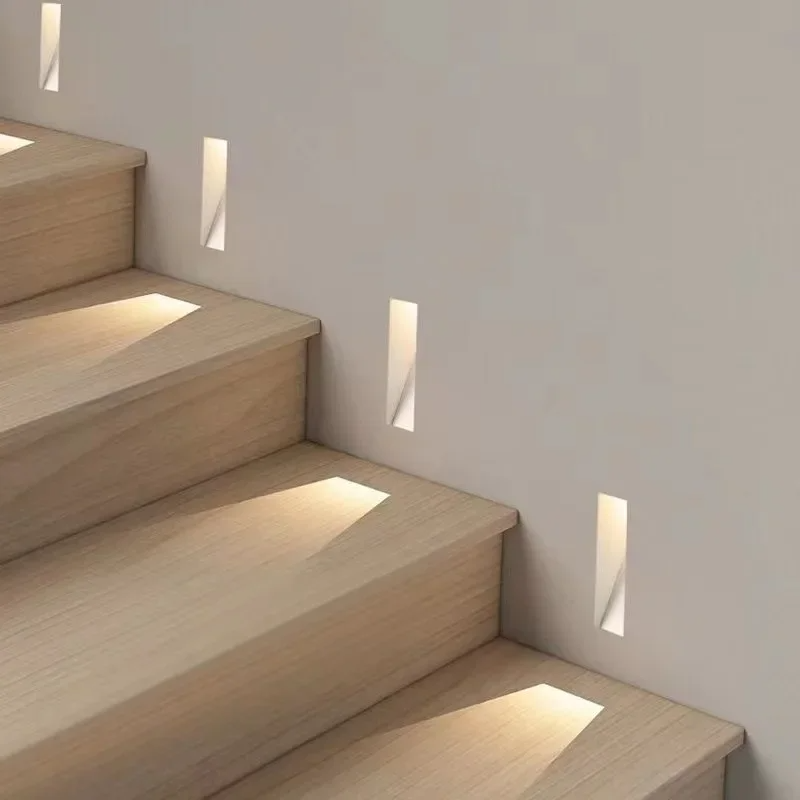 Smart Motion-Activated Recessed LED Wall Fixture