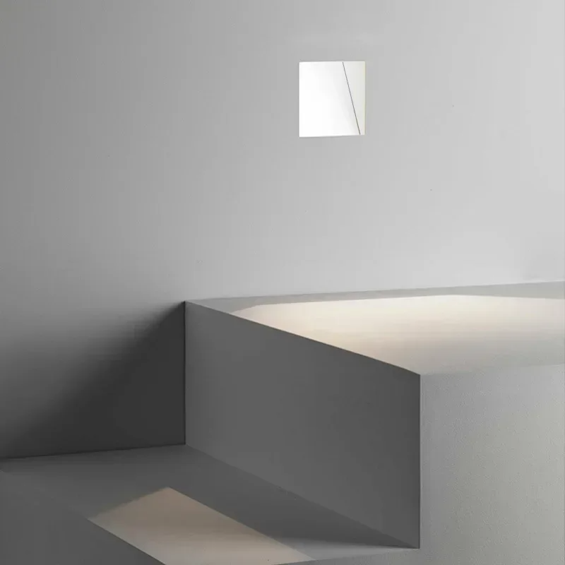 Smart Motion-Activated Recessed LED Wall Fixture