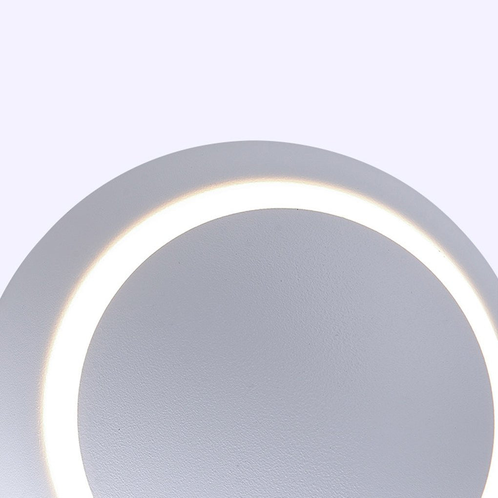 Adjustable 360° LED Wall Fixture in Sleek Aluminum