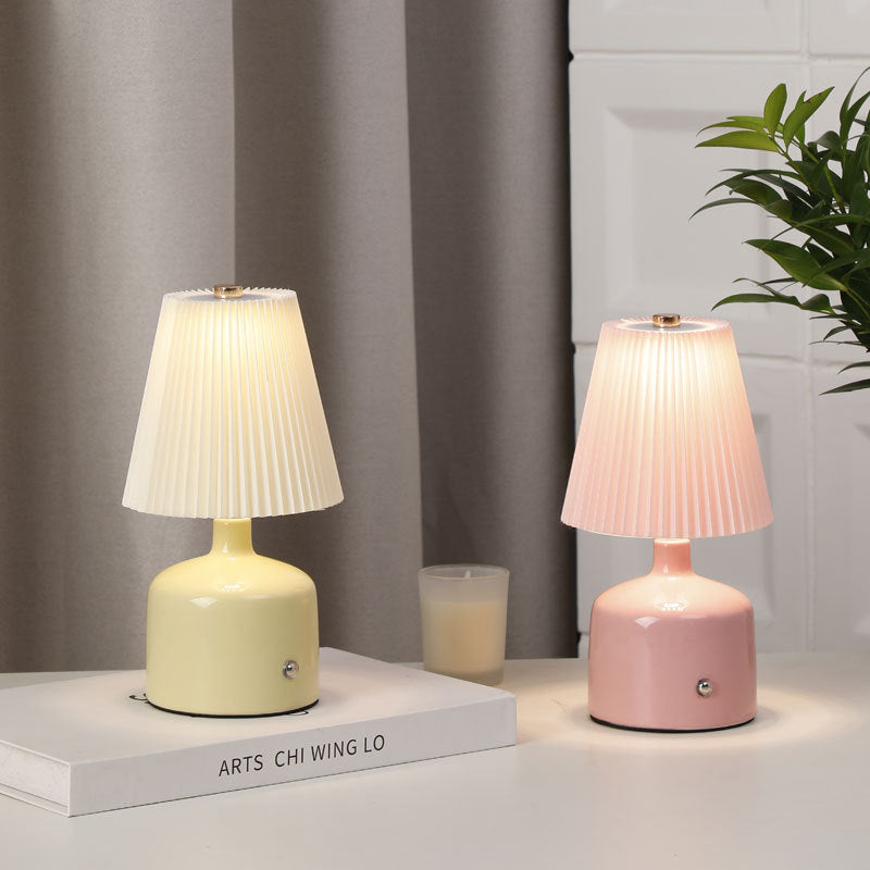 Wireless Touch-Controlled LED Lamp with Adjustable Brightness
