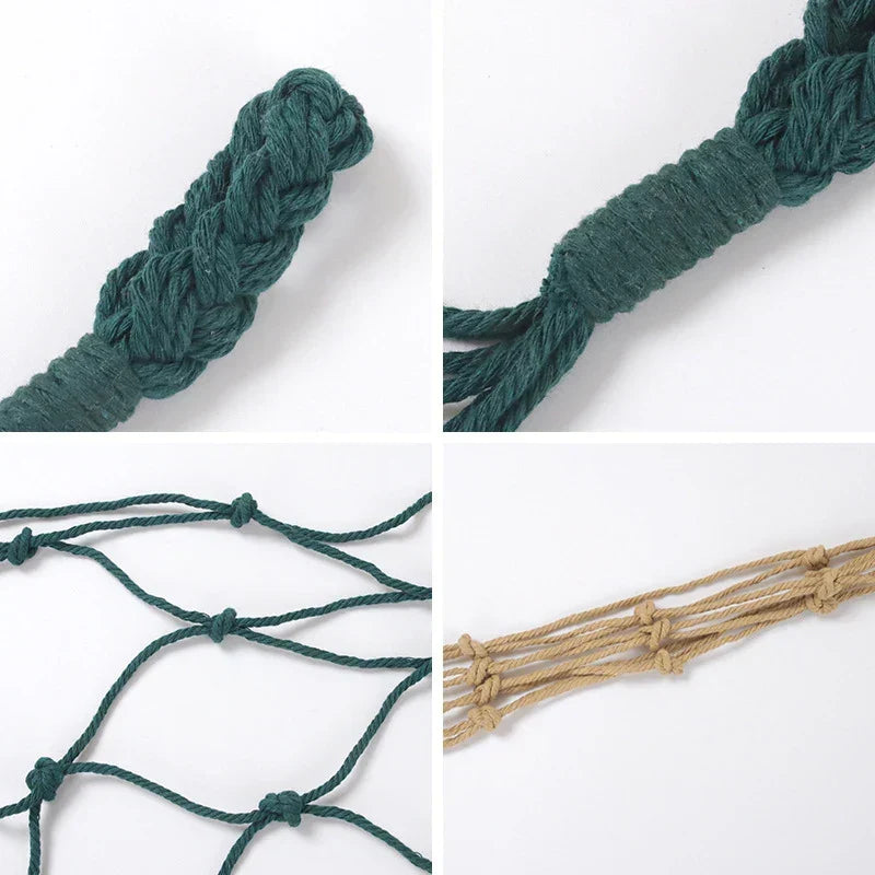 Soft Cotton Storage Holder for Hanging Organization