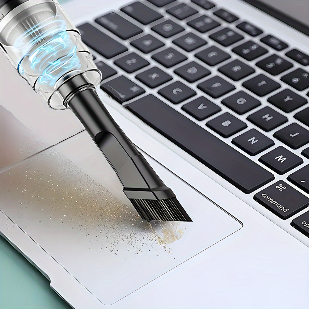 Compact USB Rechargeable Vacuum for Effortless Cleaning