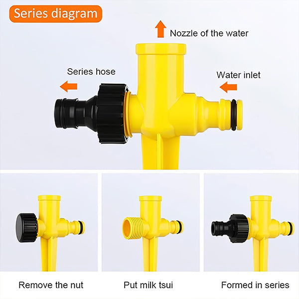 All-Around Garden Irrigator with Adjustable Settings