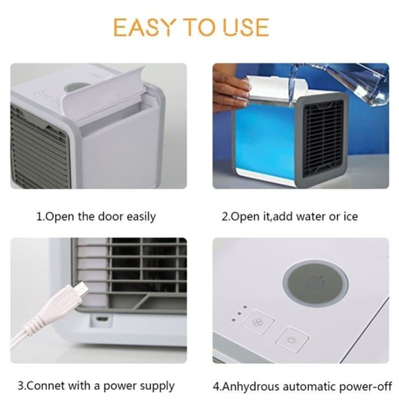 Versatile 3-in-1 Portable Climate Control Unit