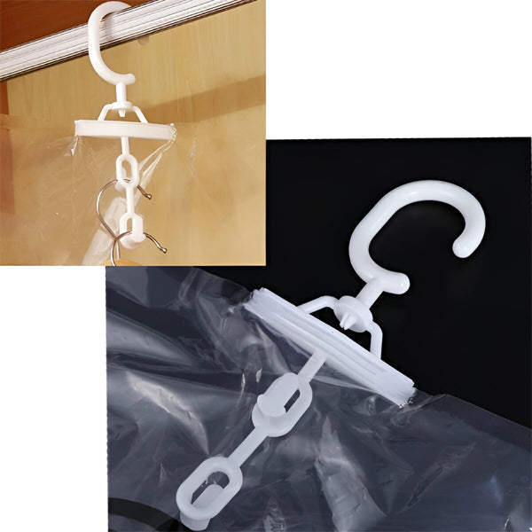 Vertical Vacuum Storage Bags for Space-Saving Solutions (4-Pack)