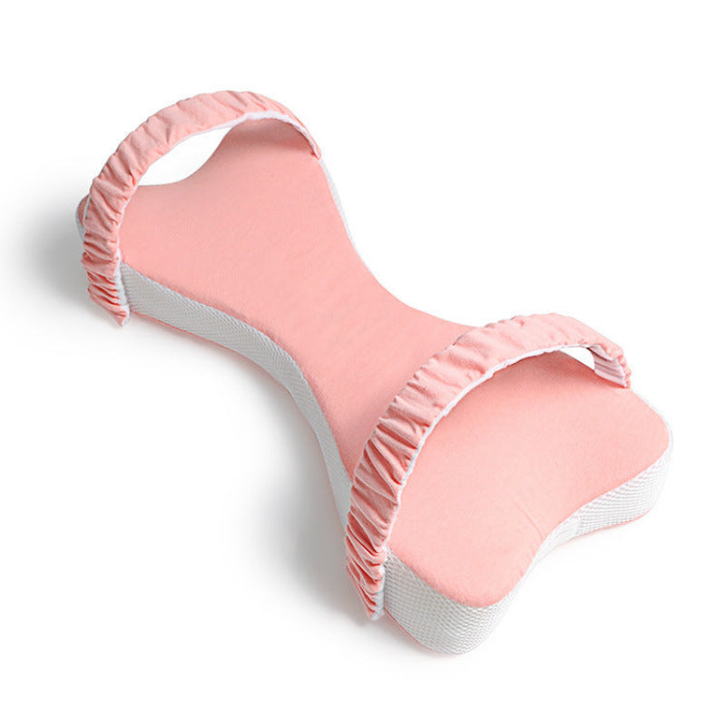 Comfort Support Pillow for Legs, Memory Foam, Easy-Clean Design