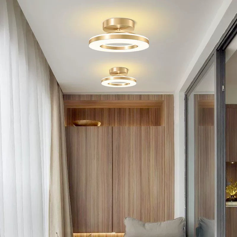 Versatile LED Ceiling Light with Adjustable Color Options