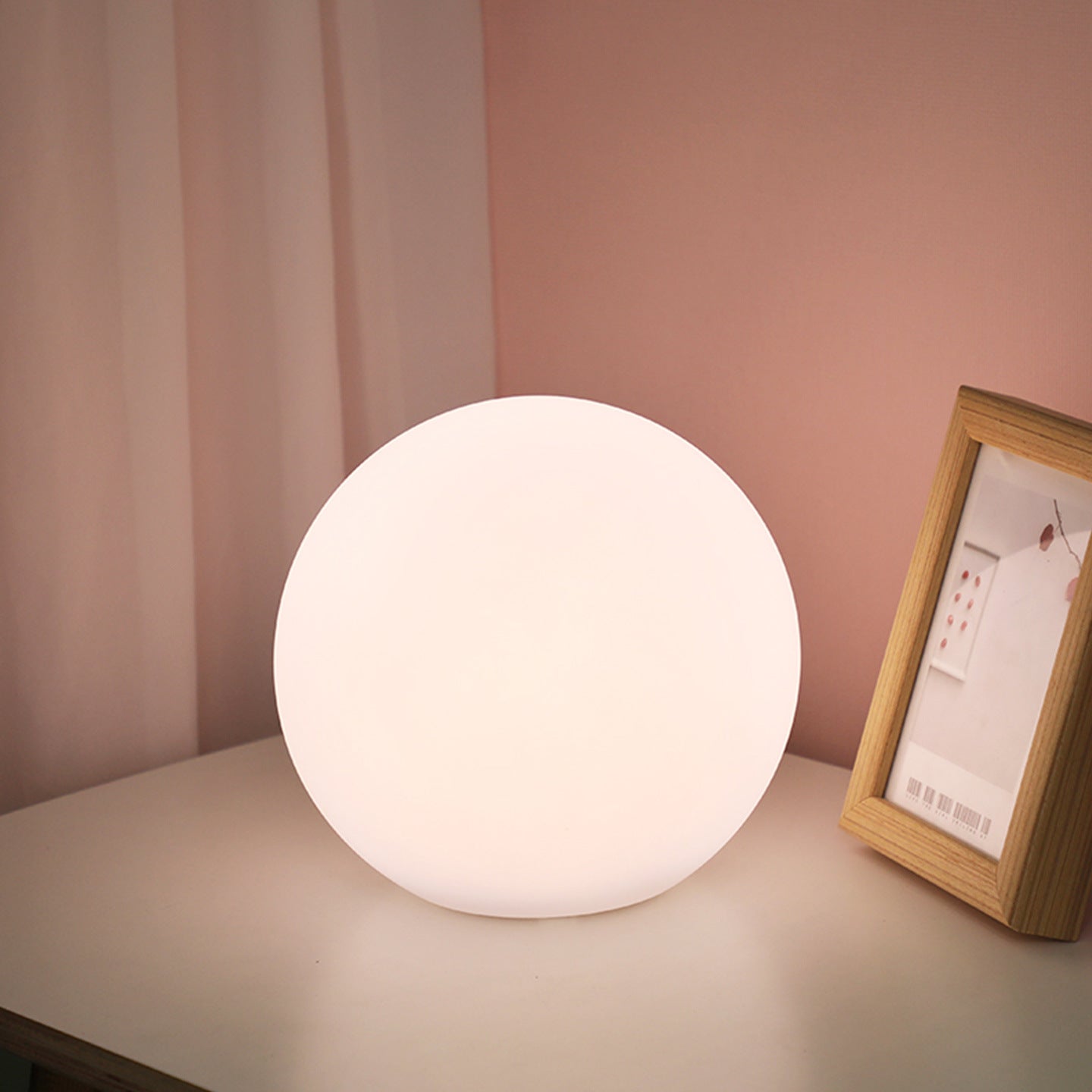 Sphere Light, Rechargeable LED with Remote Control