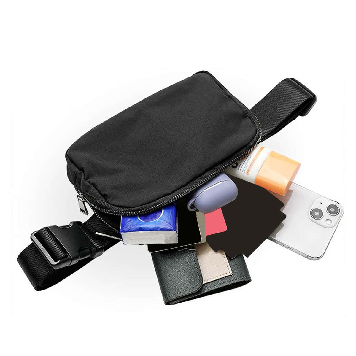 AquaGuard Lightweight Waist Pack – Versatile and Roomy Fanny Pack for Active Lifestyles