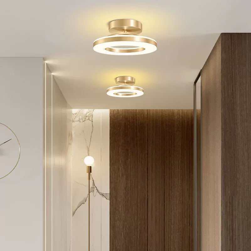 Versatile LED Ceiling Light with Adjustable Color Options