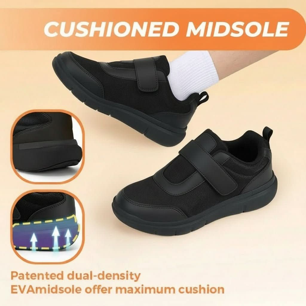 WideFit Comfort Sneakers for Men - Ultimate Support