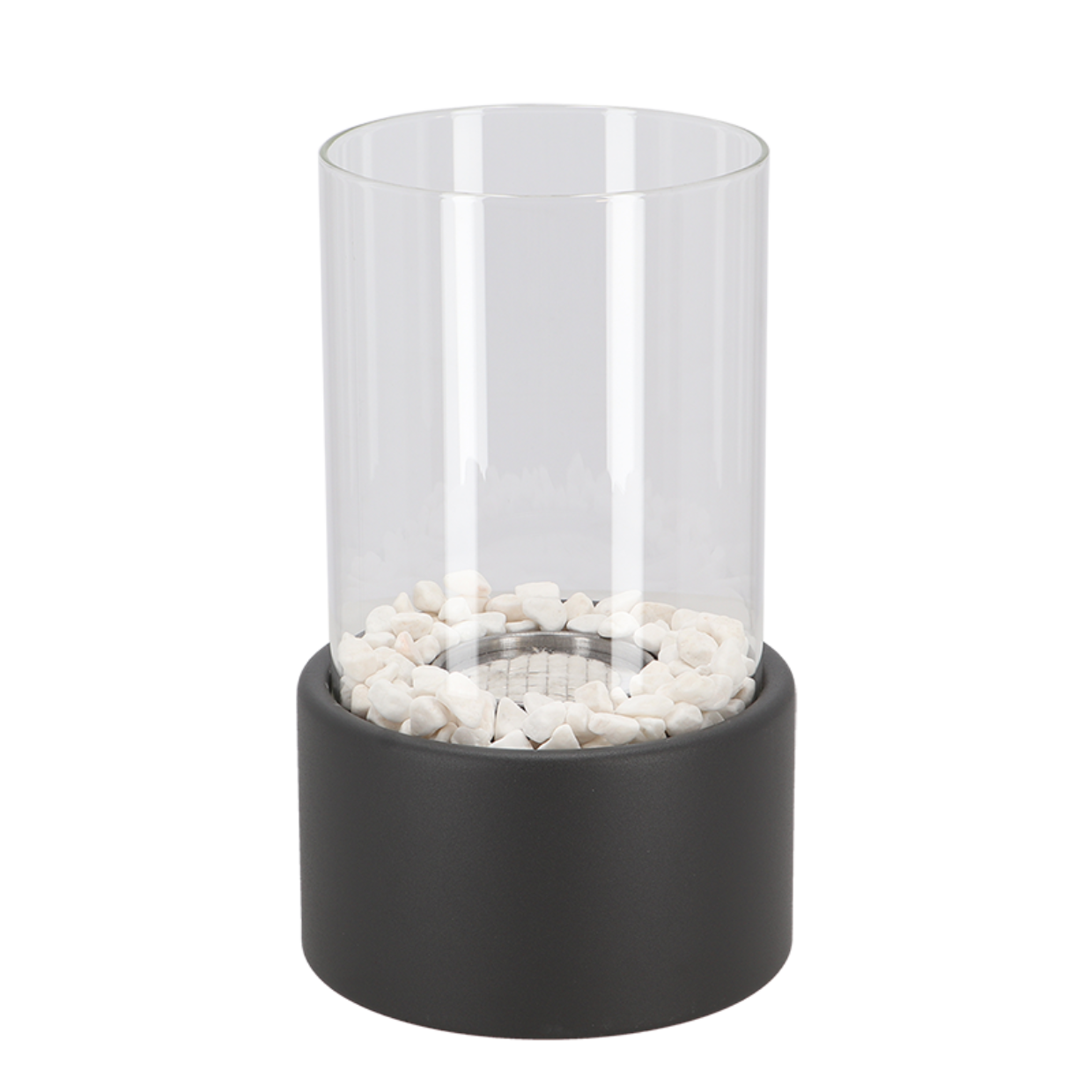 Traditional Oil Lantern with Exposed Flame