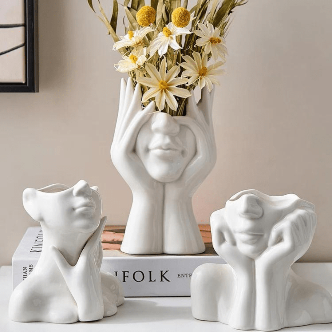 Artistic Ceramic Vase for Striking Home Decor