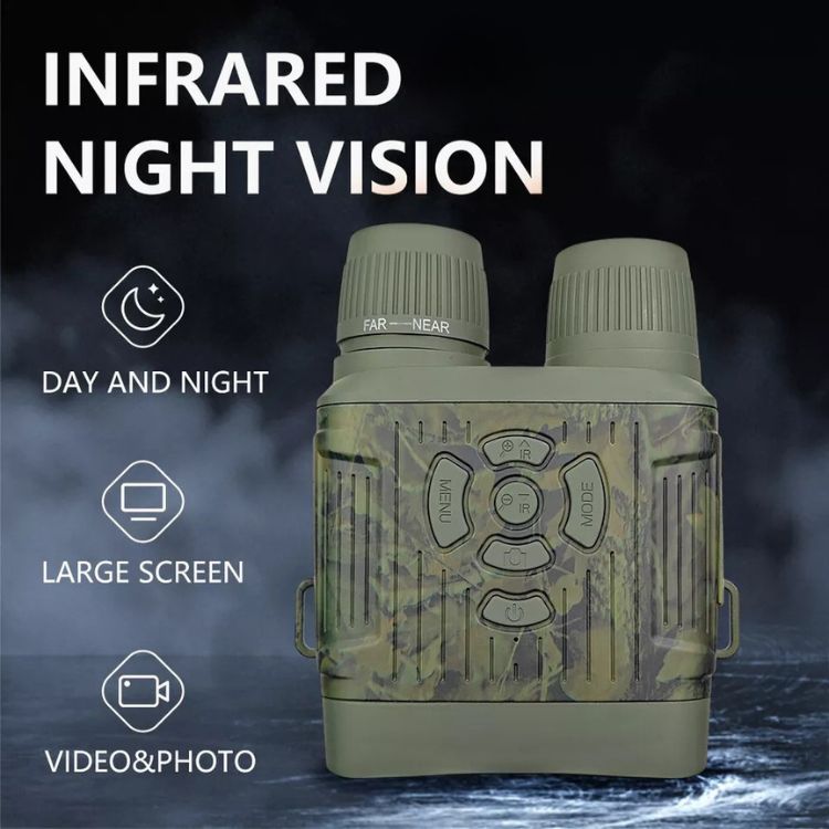 VisionGuard | Enhanced Night Vision Binoculars with 1000ft Range