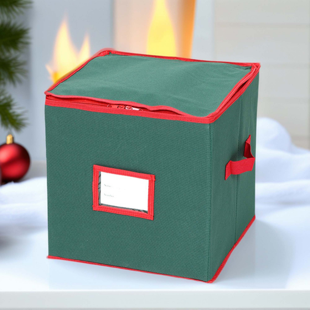 Versatile Holiday Ornament Storage Solution | Holds 64 Ornaments