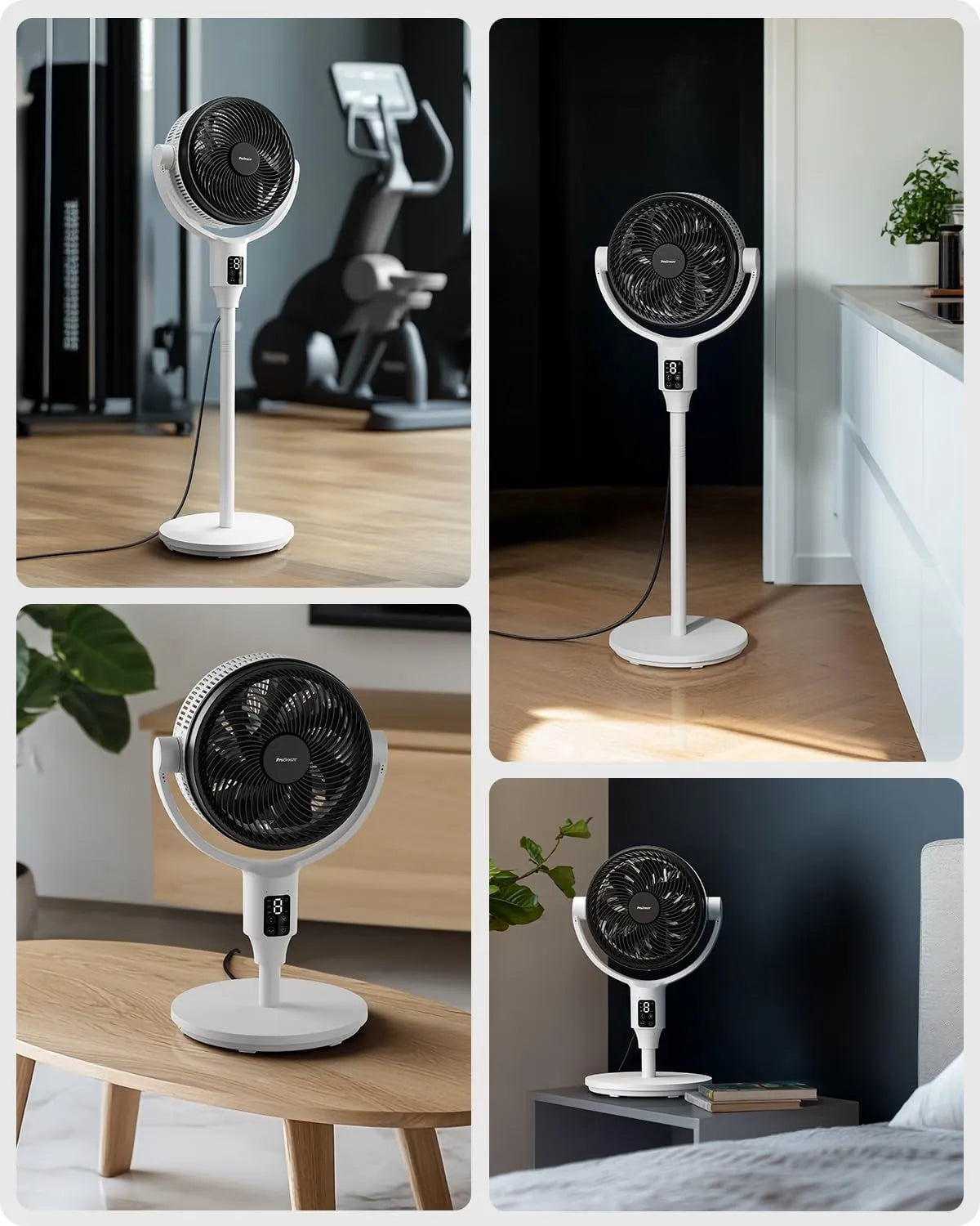 Adjustable Cooling Fan with Remote Control for Home & Office