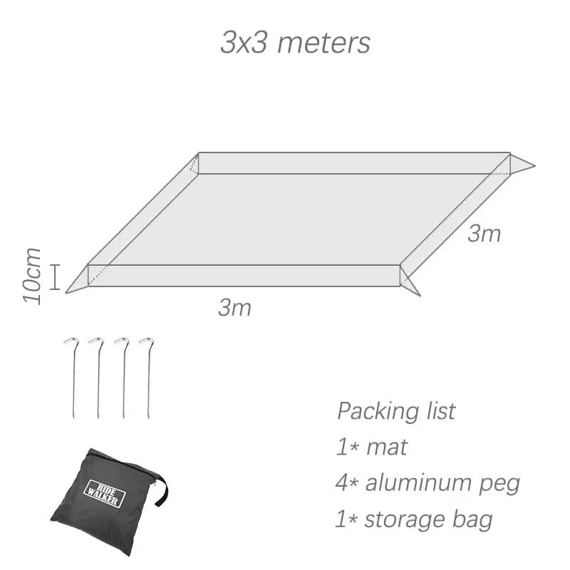 AquaGuard Outdoor Adventure Mat – Waterproof and Portable