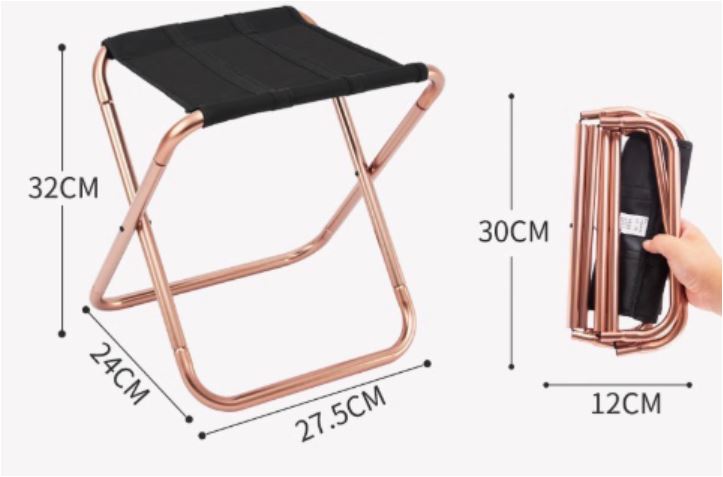 TravelMate Compact Folding Chair | Ultralight & Sturdy Design