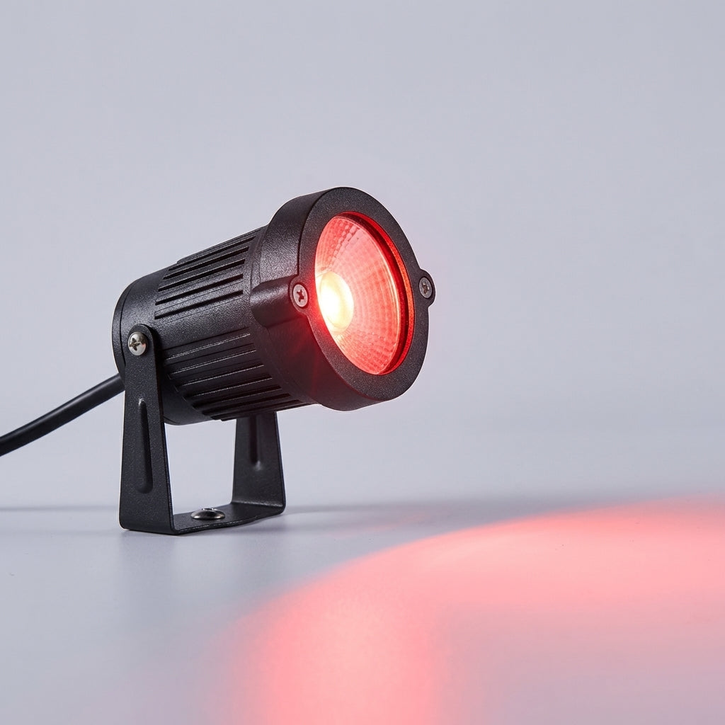 All-Weather Outdoor Spotlight | Versatile Mounting for Bright Illumination