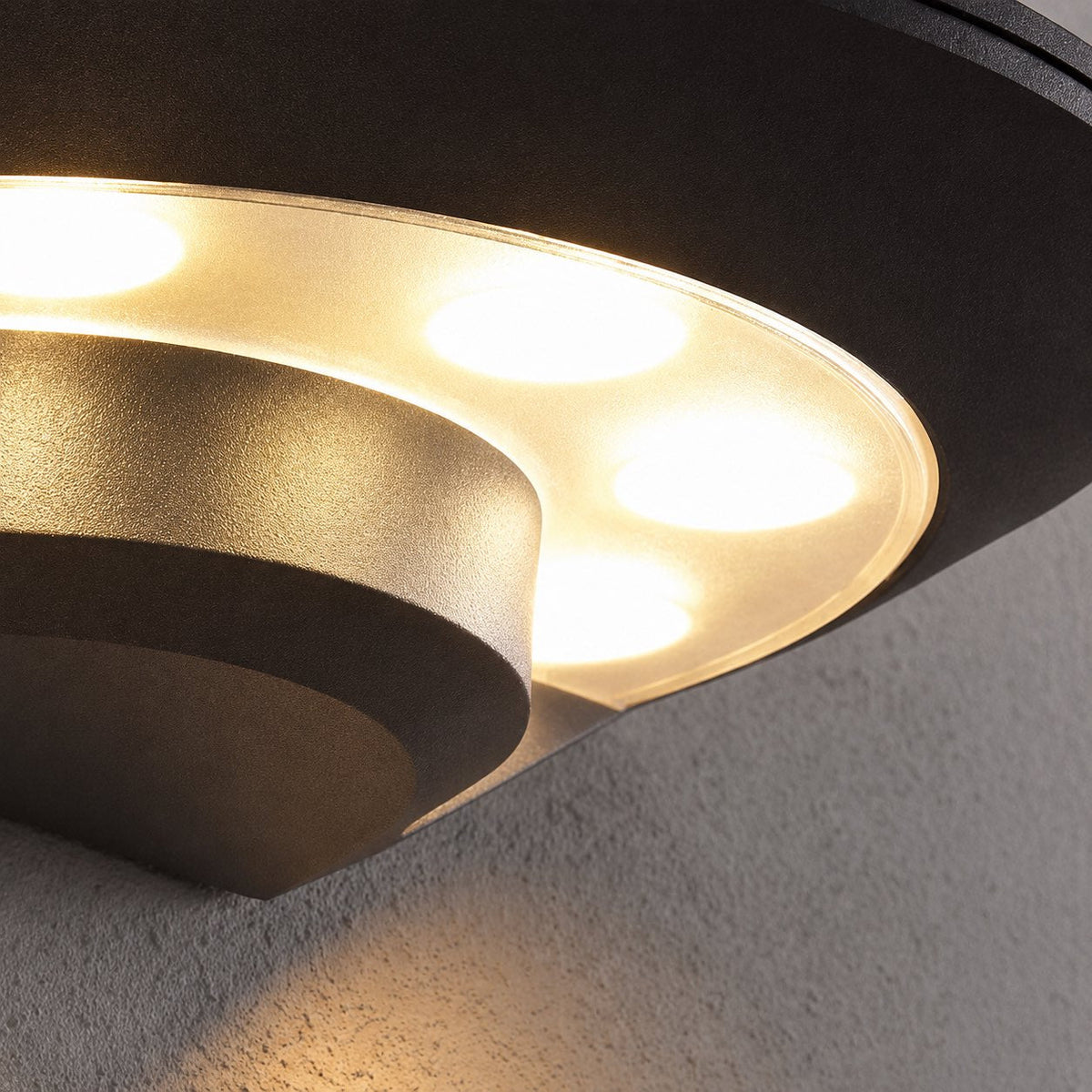 All-Weather LED Outdoor Sconce Light with Hardwired Installation