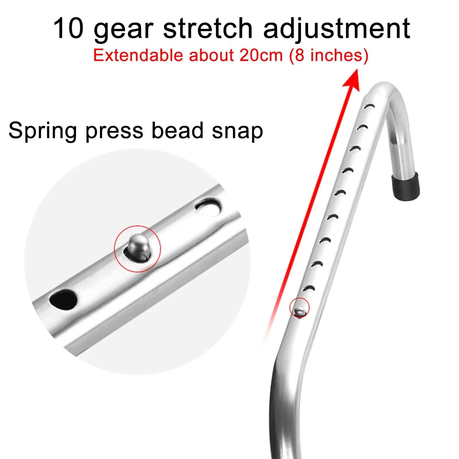 Compact Stainless Steel Adjustable Outdoor Clothes Drying Rack