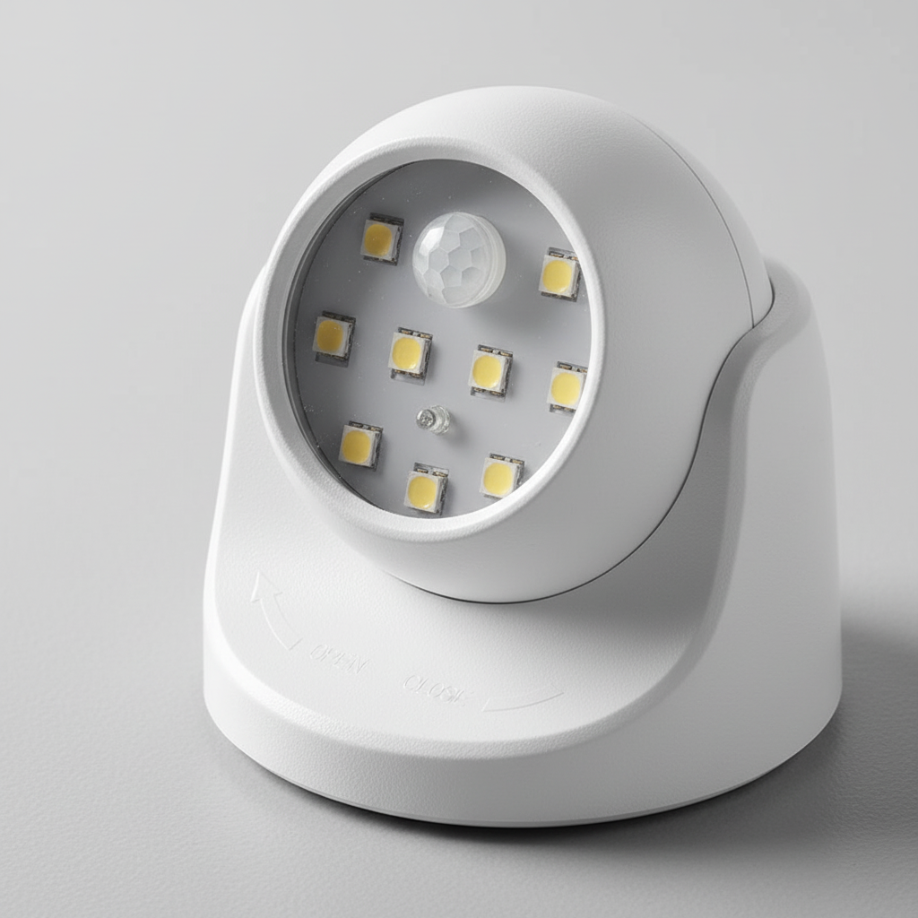 Security Light with PIR Motion Sensor - Motion Activation
