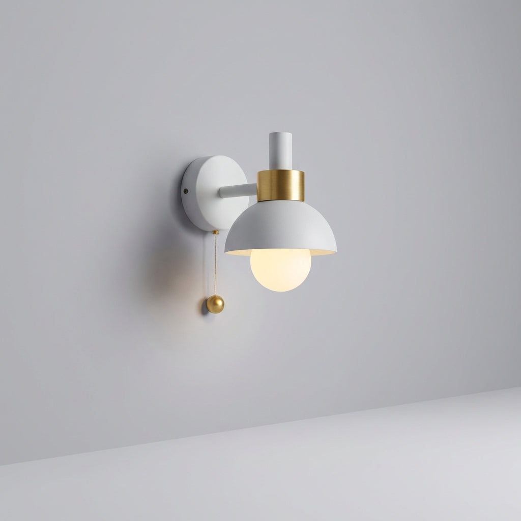 Wall Sconce in Soft Pastel Colors