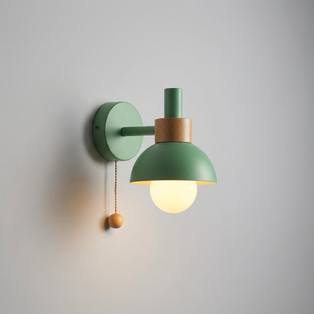 Wall Sconce in Soft Pastel Colors