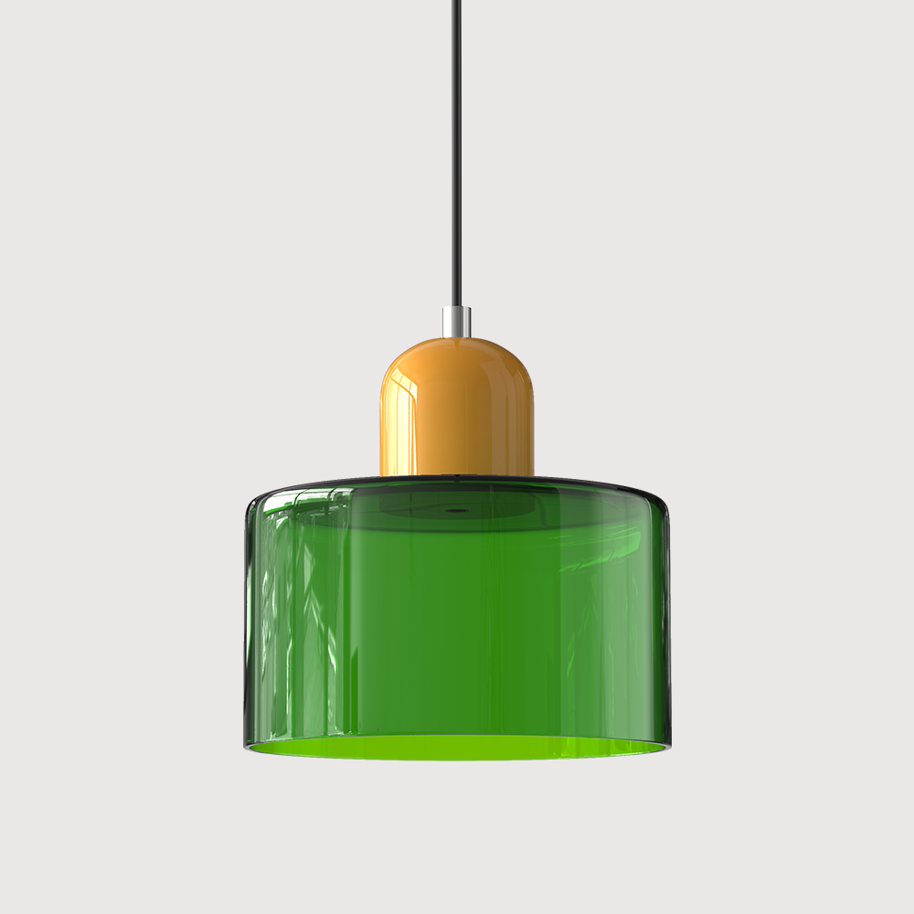 Elegant Glass Pendant Lamp with Adjustable Cord for Every Room