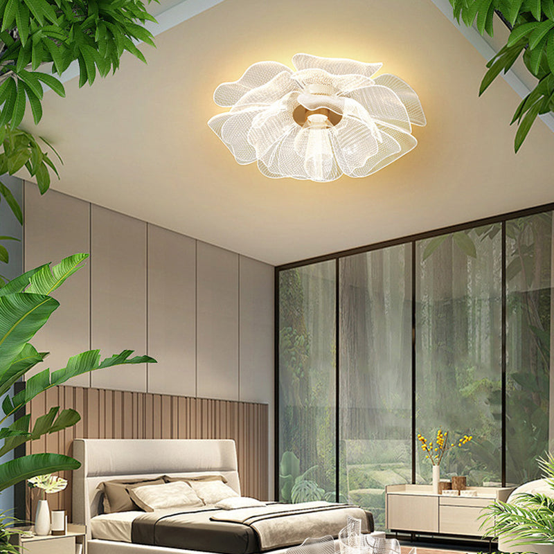FloraLite | Chic LED Flush Mount Light for Modern Interiors