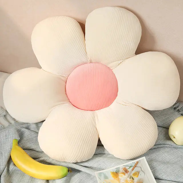 Floral Design Cushion for Comfort - Flower-Shaped Pillow