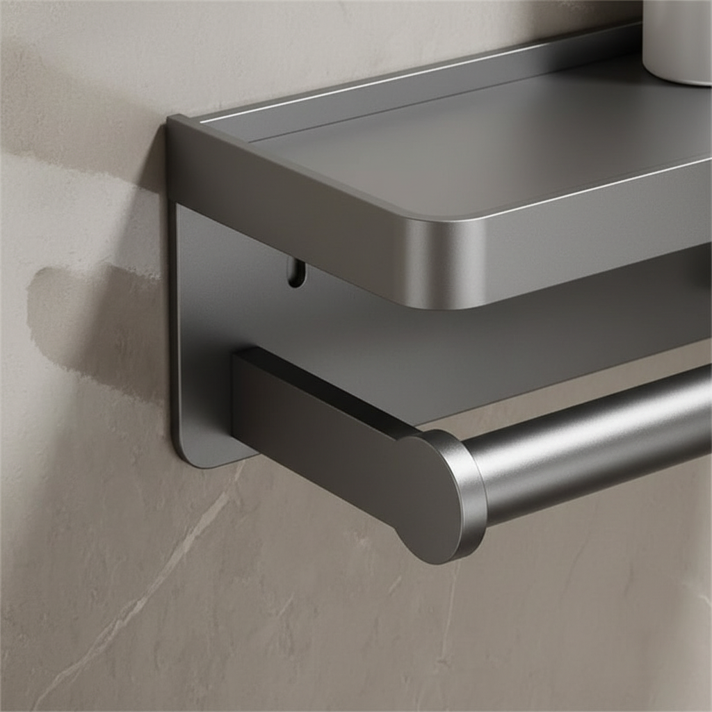 Compact Toilet Paper Dispenser for Small Spaces
