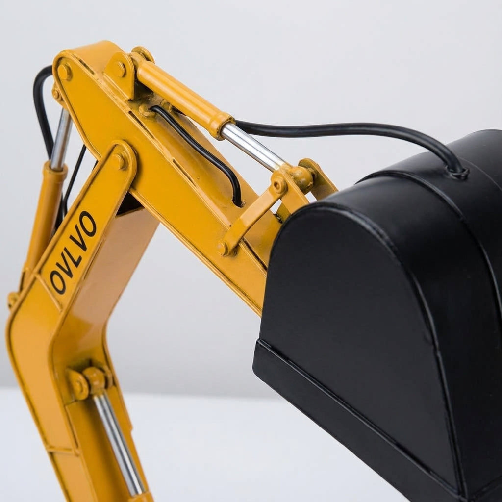 Excavator Table Lamp - Fun Design for Kids