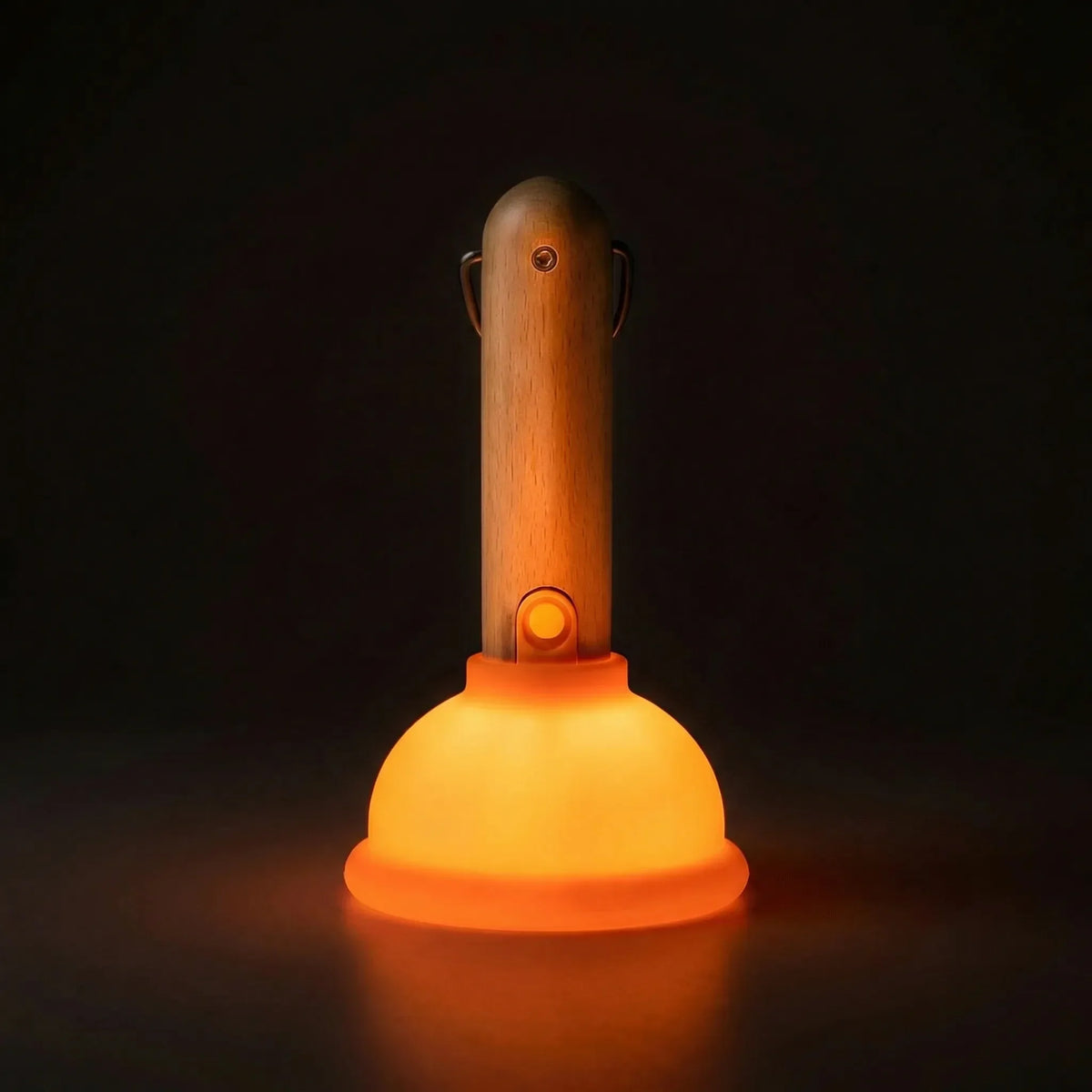 LED Lamp with Plunger Design