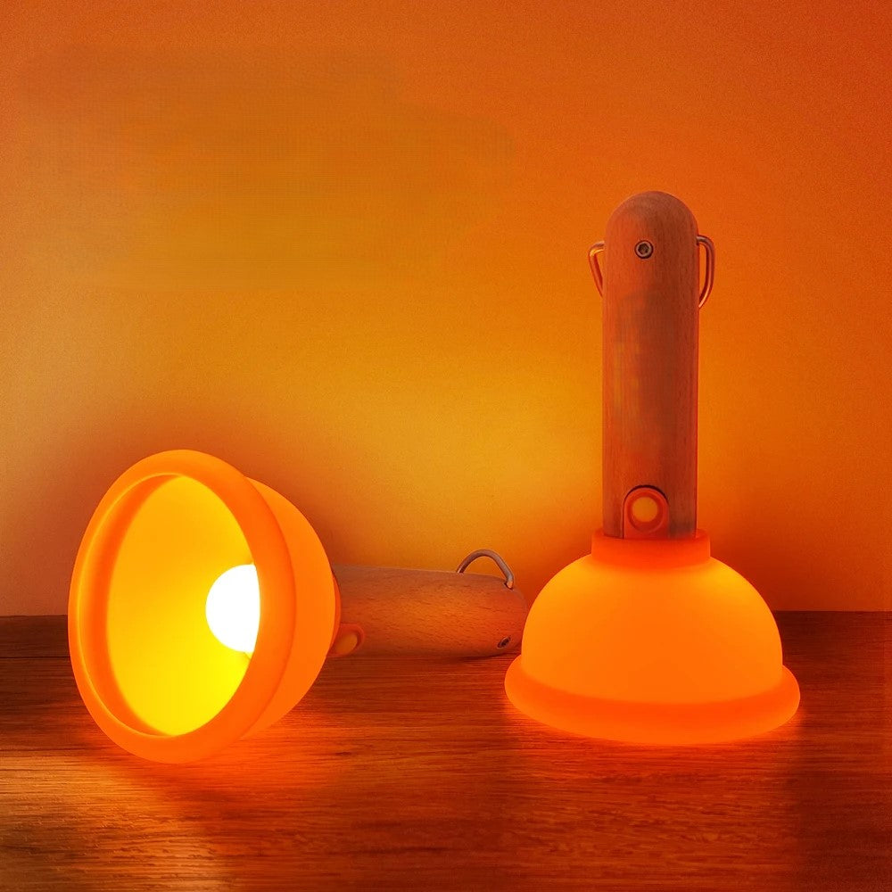 LED Lamp with Plunger Design