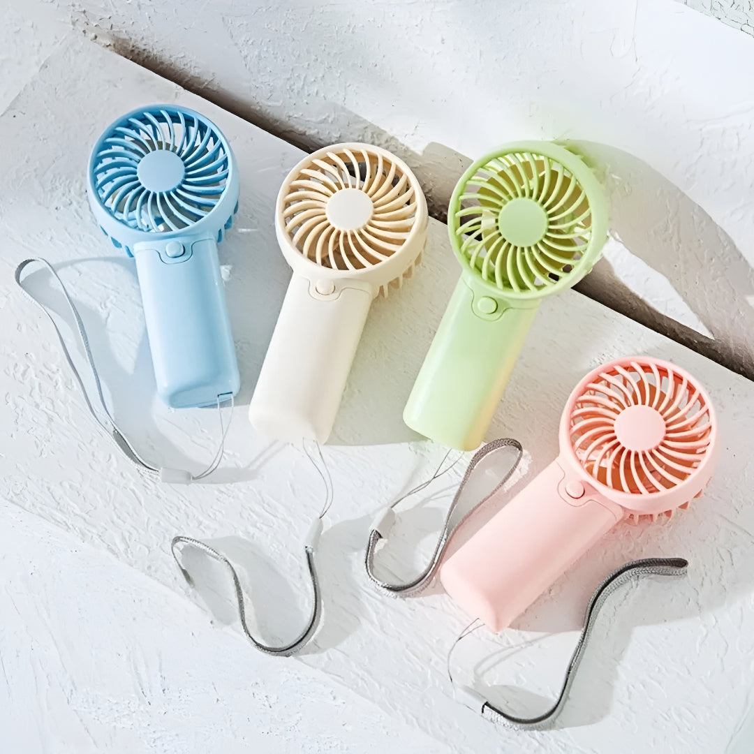 BreezeBuddy Portable Fan | Compact, Battery-Operated & Travel-Friendly