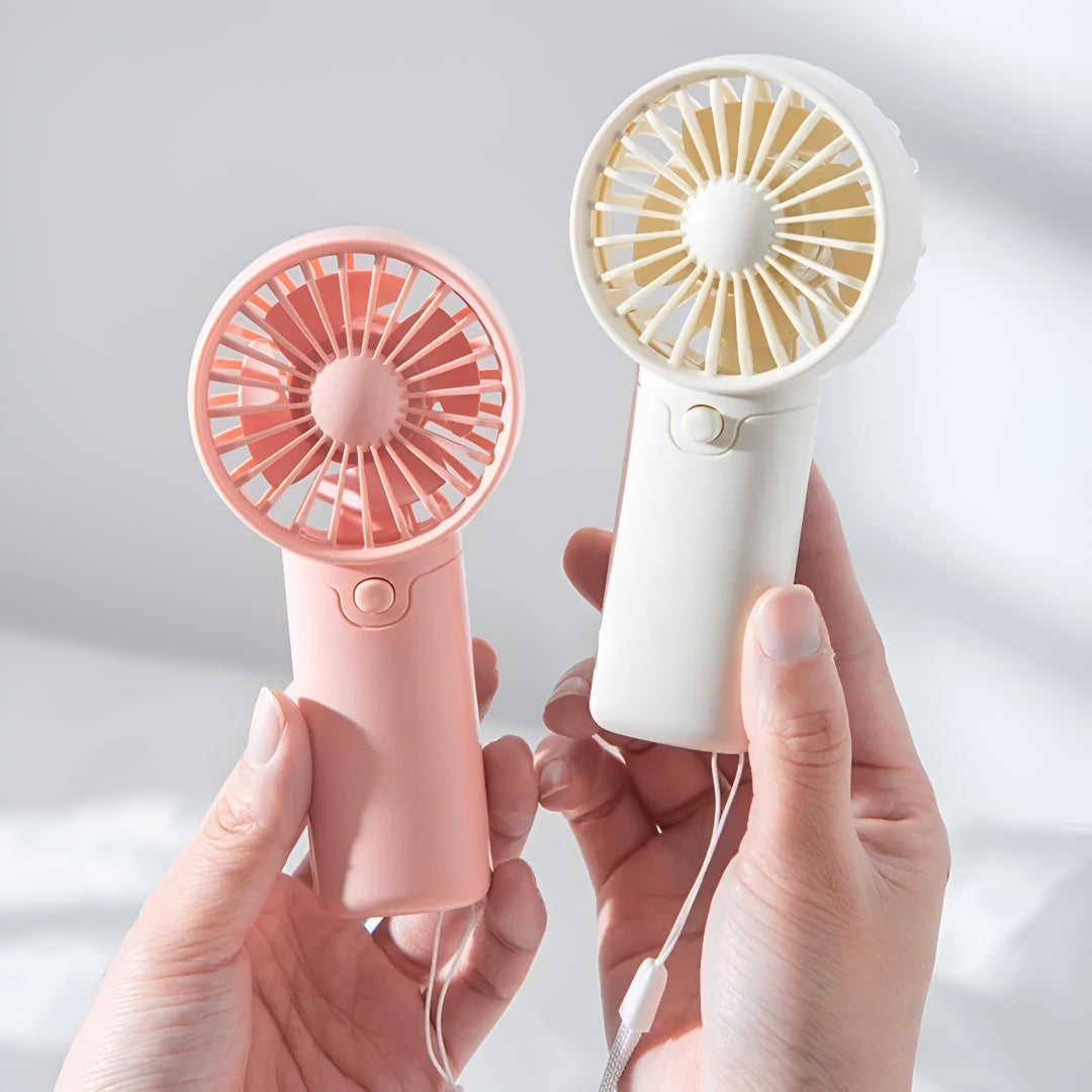 BreezeBuddy Portable Fan | Compact, Battery-Operated & Travel-Friendly
