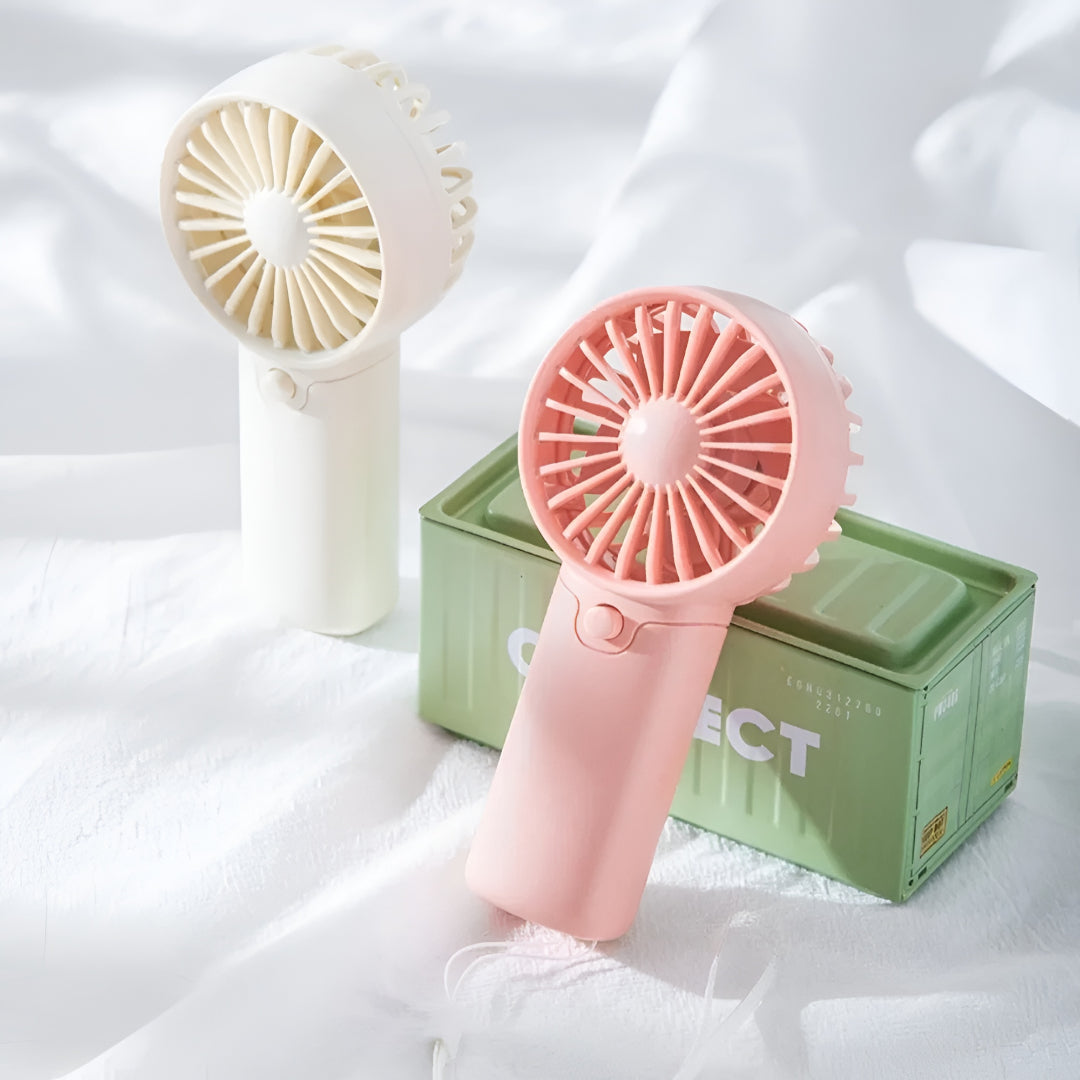 BreezeBuddy Portable Fan | Compact, Battery-Operated & Travel-Friendly