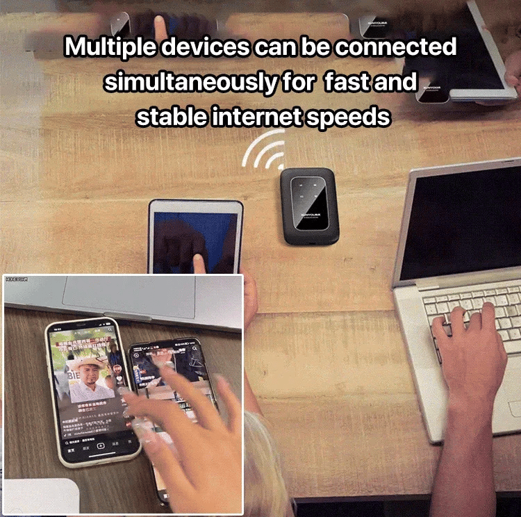 Ultra-Portable 5G Internet Hub | Uninterrupted Connectivity Anywhere