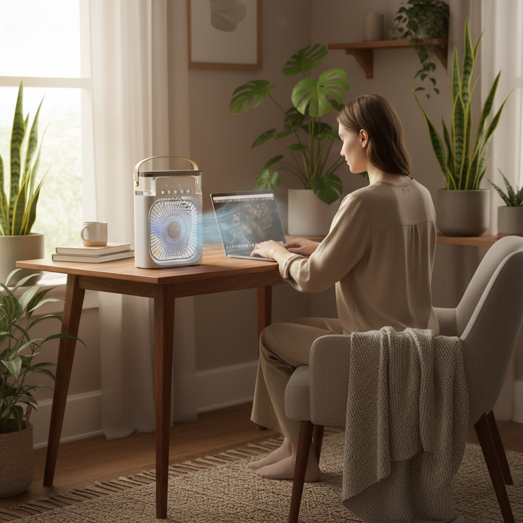 Compact Personal Cooling System with Remote Control