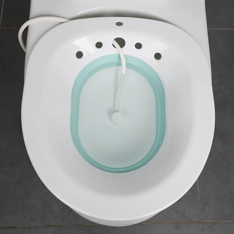 Travel-Friendly Hygiene Bowl | Compact Design for Clean Comfort
